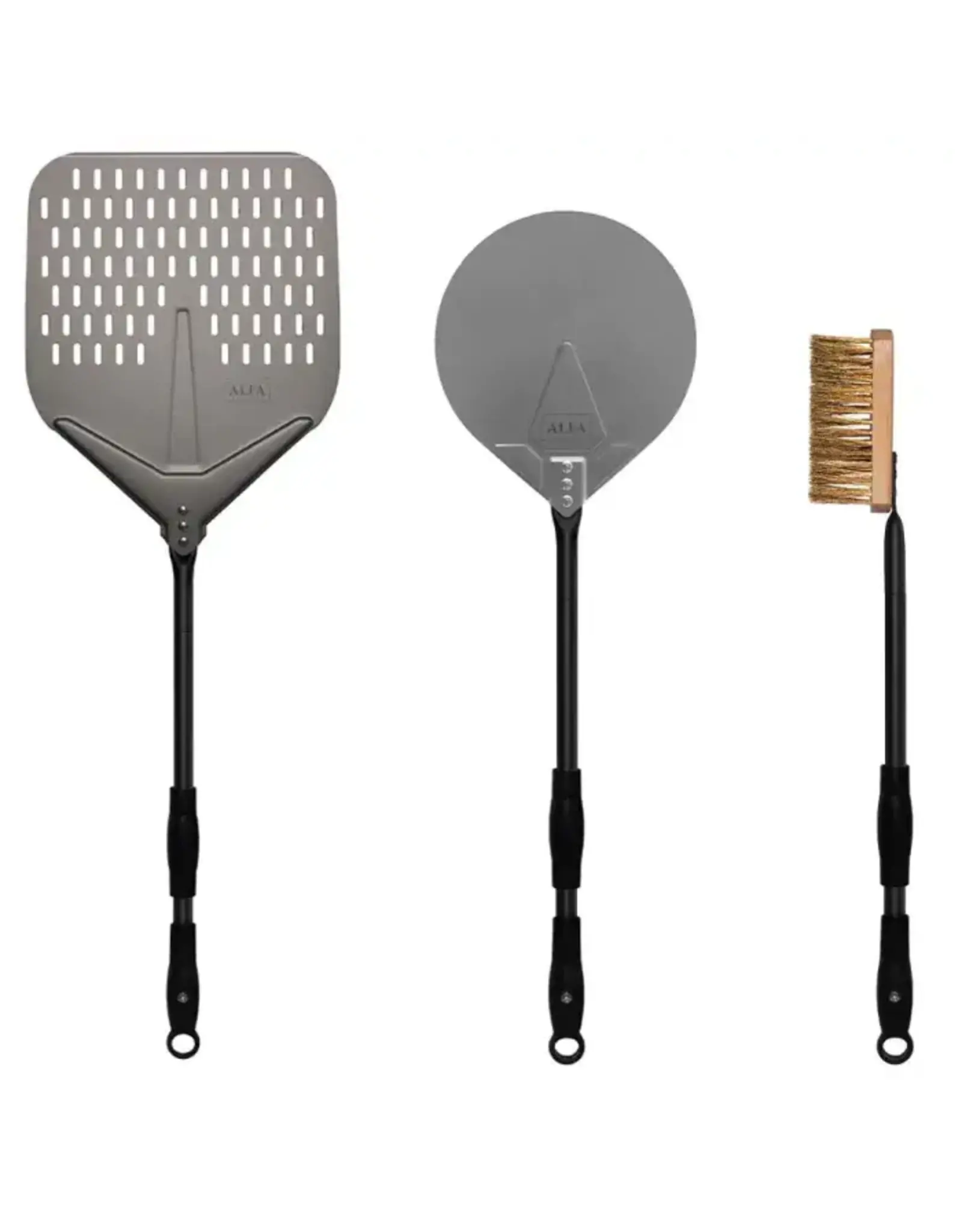Alfa Pizza Ovens Alfa 36" 3Pc Gas Medium Peel Kit (Md Peel, Turner, Brush - AC-3PCMGPEELSET