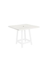 C.R. Plastic Products C. R. Plastic Products 40" Square Pub Table Top w/ Hole - TT13