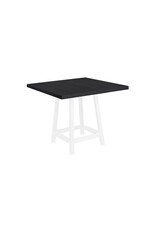 C.R. Plastic Products C. R. Plastic Products 40" Square Pub Table Top w/ Hole - TT13