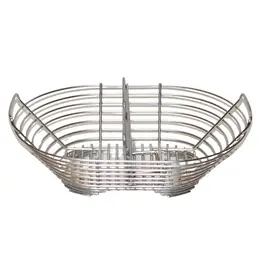 Kickash Basket Kick Ash Basket For Large Oval Primo Grill - KAB-OL-SS