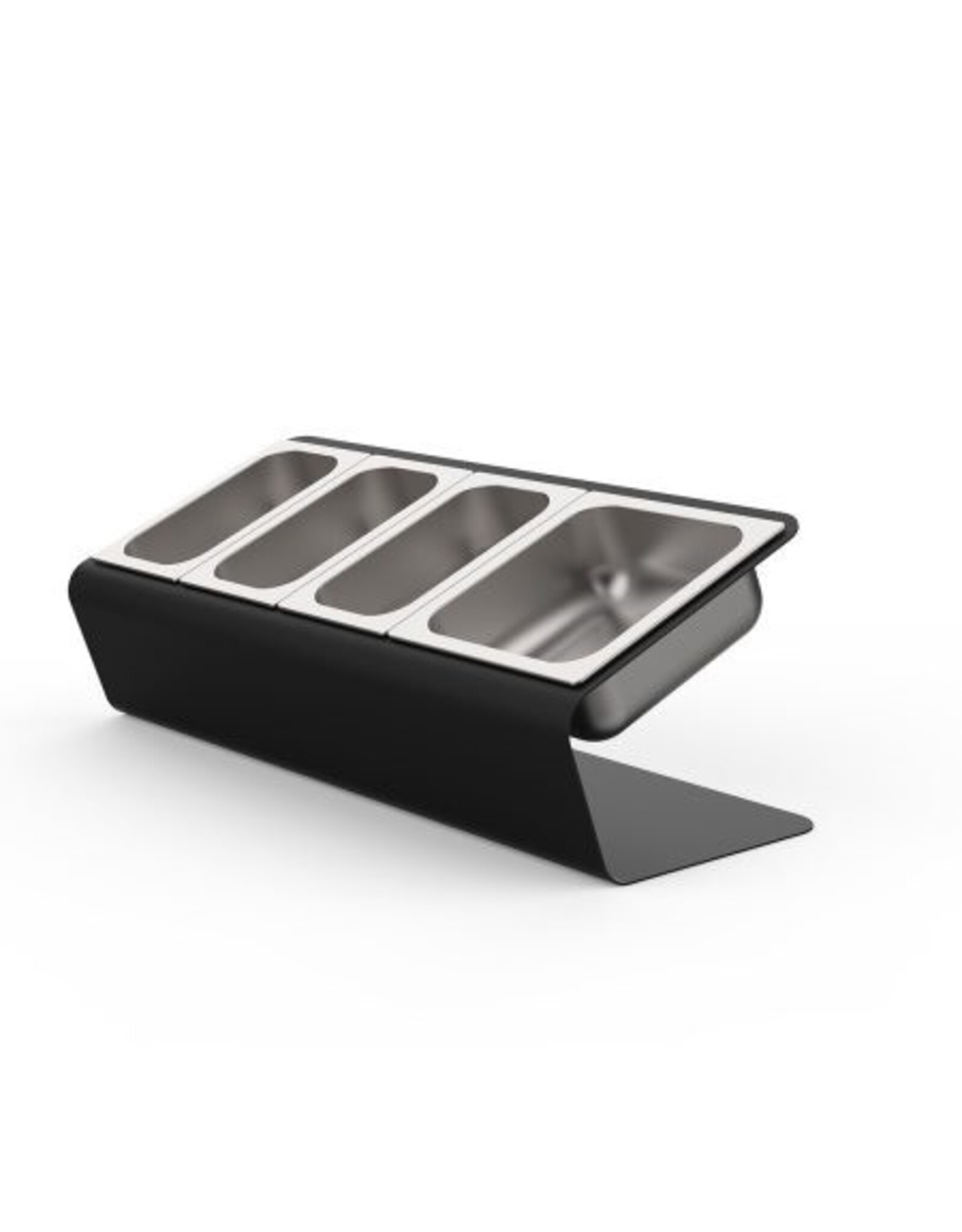 Alfa Alfa Topping Station 4 Trays With Lids - AC-PIG-4