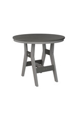 Berlin Gardens Berlin Gardens 38" Round Harbor Table Bar Height Hammered Top - HHFT0038B