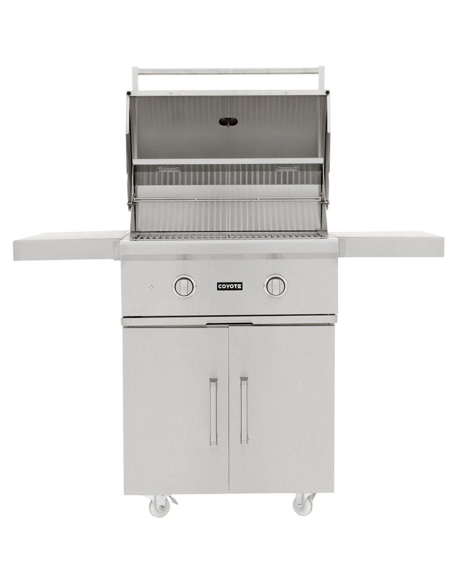 Coyote Coyote 28" Grill on Cart with Infinity Burners Natural Gas - C1C28NG-FS