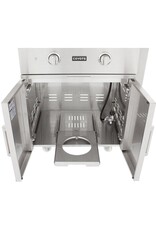 Coyote Coyote 28" Grill on Cart with Infinity Burners Natural Gas - C1C28NG-FS