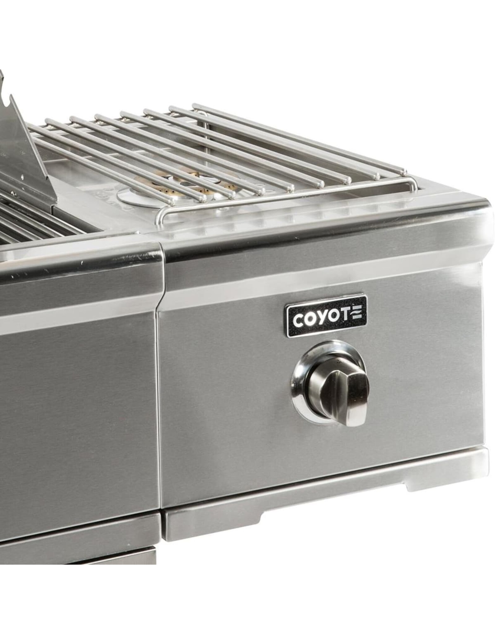 Coyote Coyote C-Series Cart Mounted Natural Gas Single Side Burner - C1CSBNG