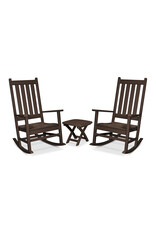 Trex By Polywood Trex Cape Cod 3-Piece Porch Rocking Chair Set - TXS455-1