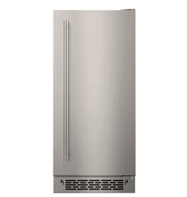 Renaissance Cooking Systems Renaissance Nugget Ice Maker - Stainless - 26 lb Capacity - 55 lb Production - UL Rated - Reversible Door - REFR3A