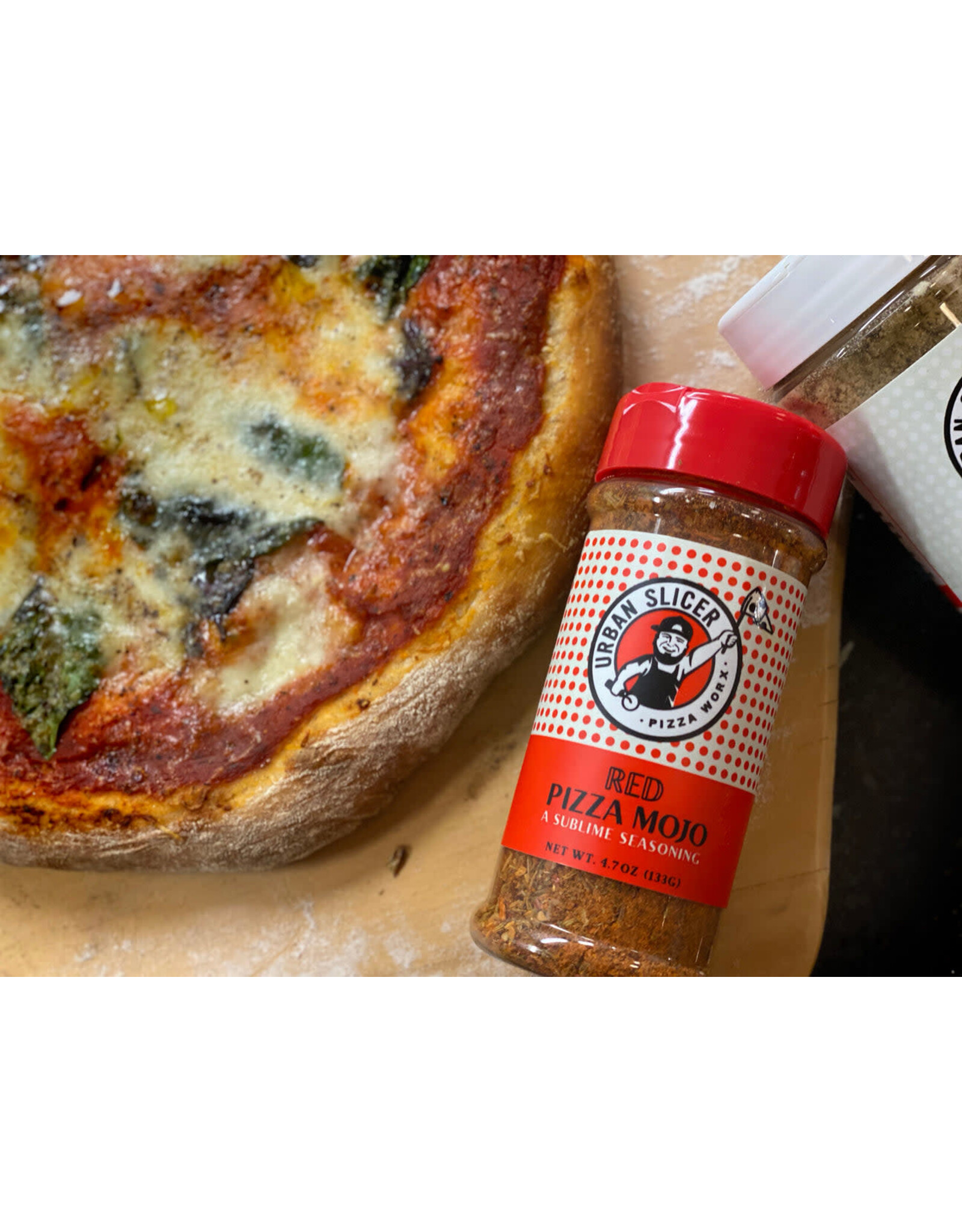 Urban Slicer Pizza Worx Urban Slicer Pizza Worx Red Pizza Mojo 4.7 Oz -84106