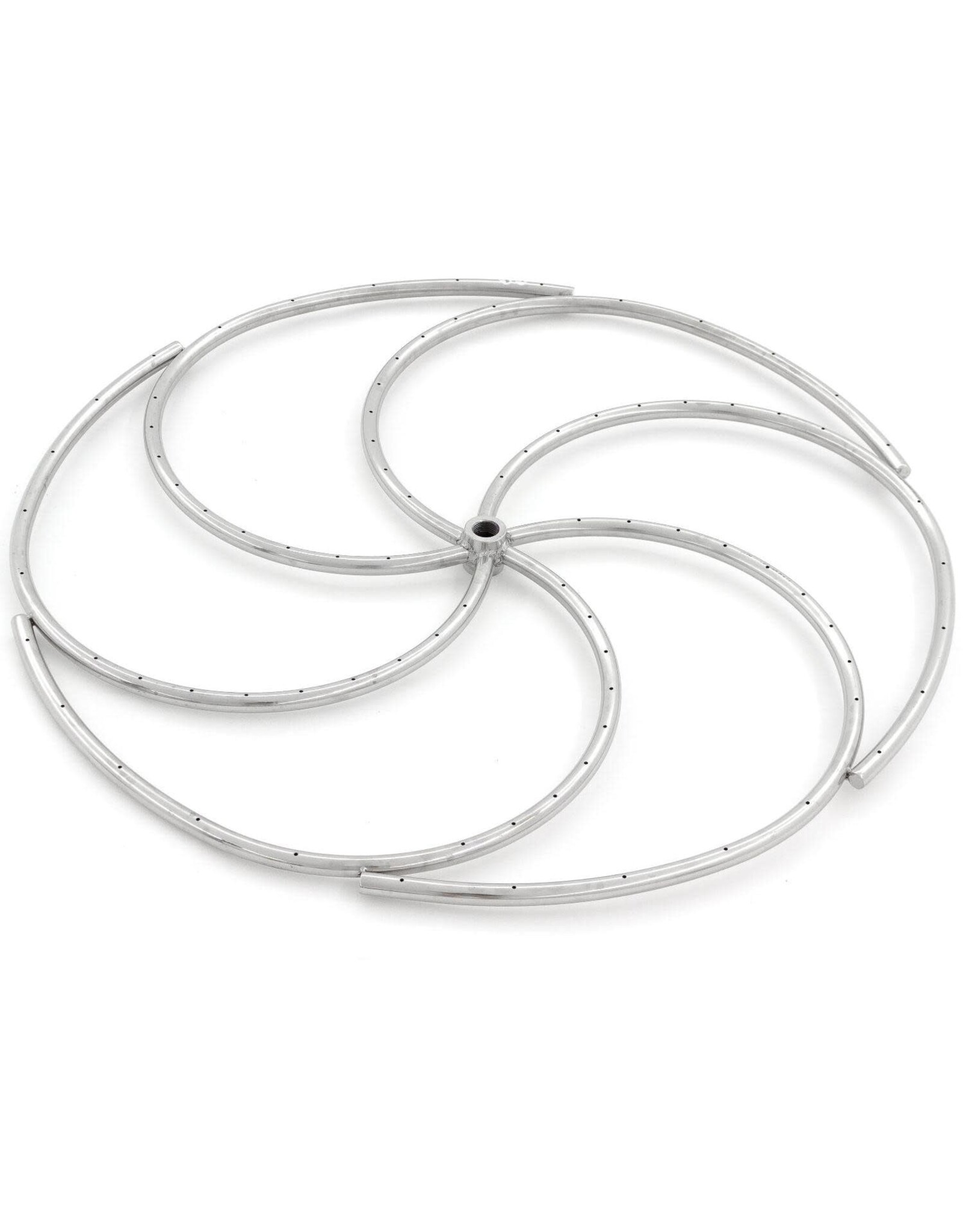 Firenado 30" Stainless Steel Spiral Ring Burner - Natural Gas - FN-30FPB-SS