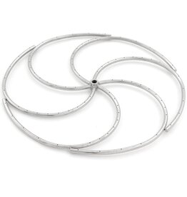 Firenado 30" Stainless Steel Spiral Ring Burner - Natural Gas - FN-30FPB-SS