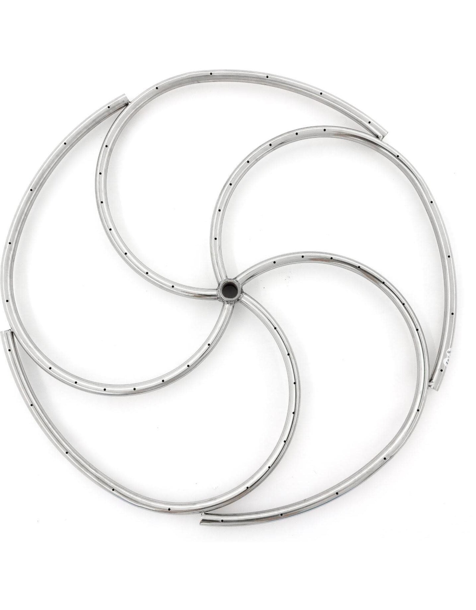 Firenado 24" Stainless Steel Spiral Ring Burner - Natural Gas - FN-24FPB-SS