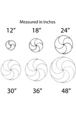 Firenado 24" Stainless Steel Spiral Ring Burner - Natural Gas - FN-24FPB-SS