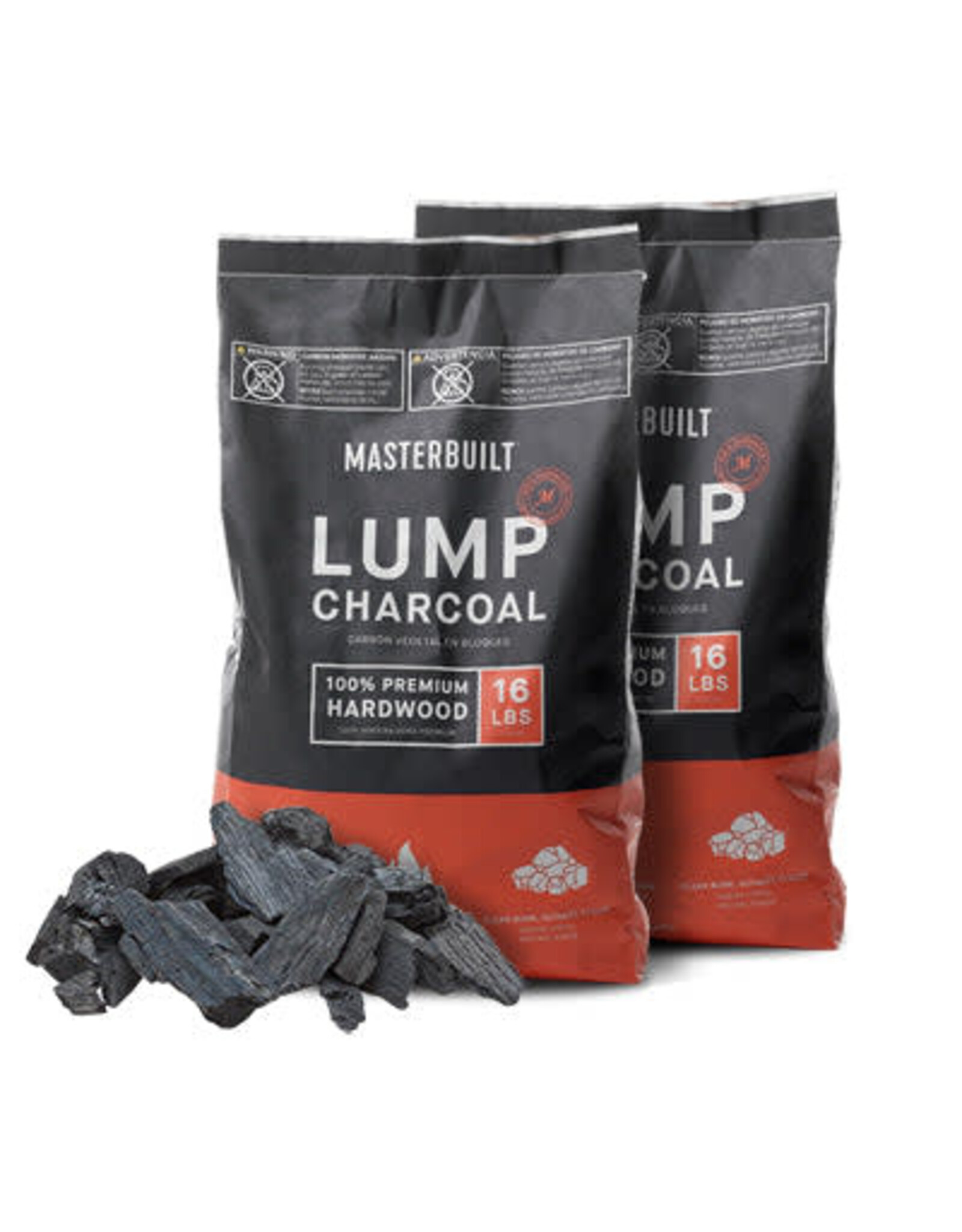 Masterbuilt Masterbuilt Lump Charcoal (16lb Bag) - 2 Pack - (32lbs Total) - MB20091621