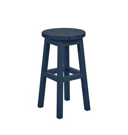C.R. Plastic Products C. R. Plastic Products Barstool Counter Height - C21C Navy