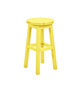 C.R. Plastic Products C. R. Plastic Products Barstool Counter Height - C21C Yellow