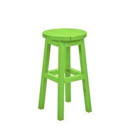 C.R. Plastic Products C. R. Plastic Products Barstool Counter Height - C21C Kiwi Green