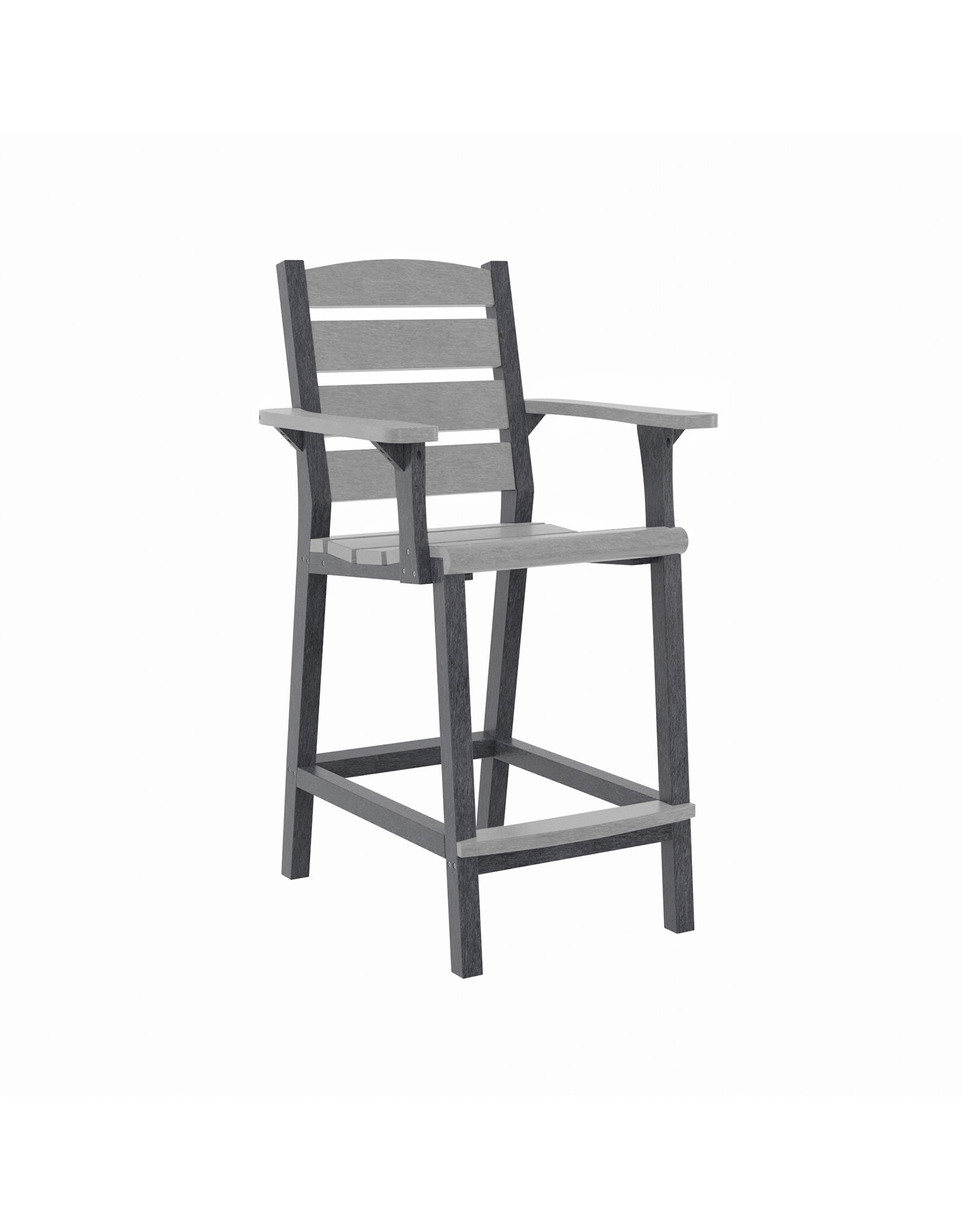 C.R. Plastic Products C. R. Plastic Products Napa Counter Height Arm Chair - C313C