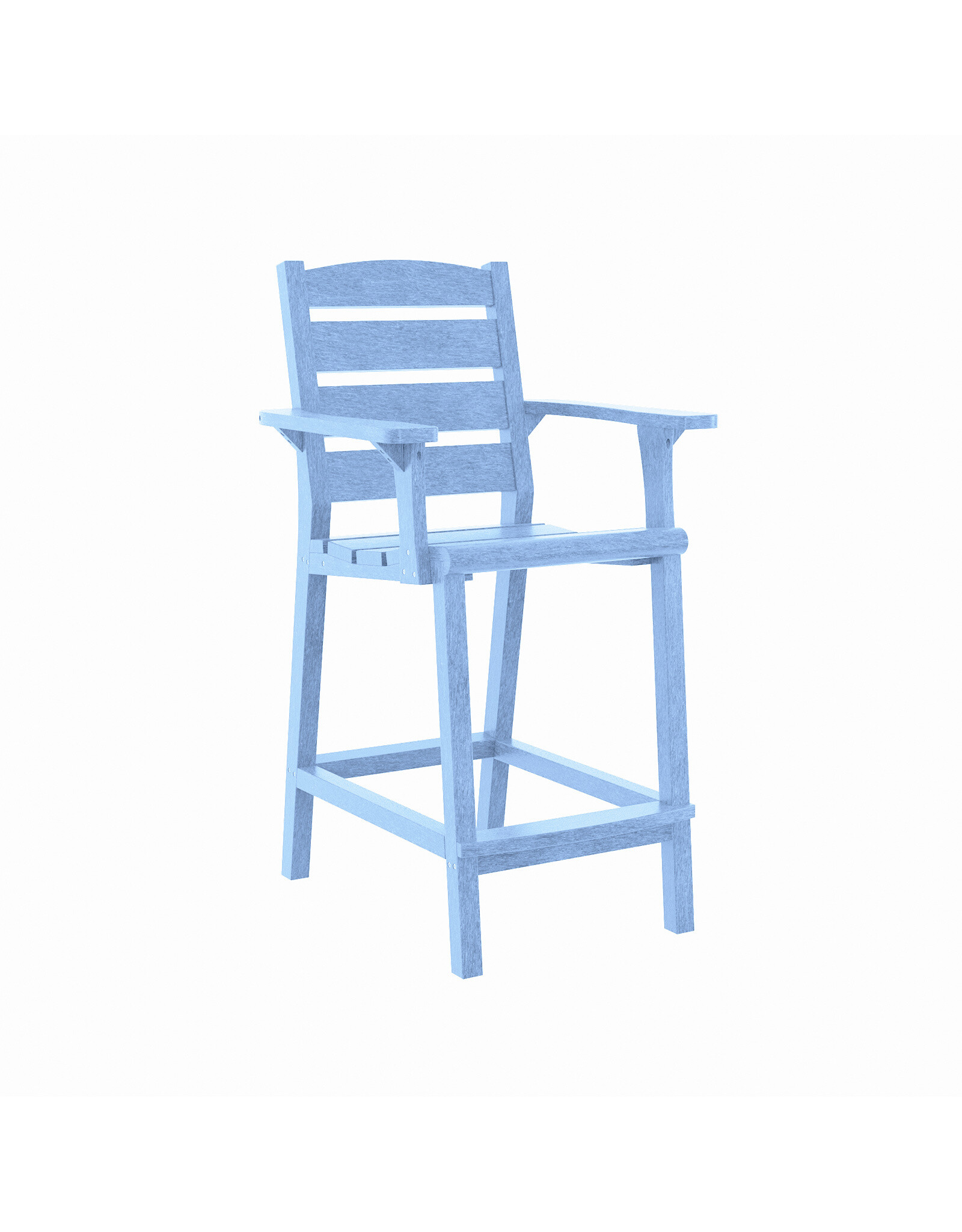 C.R. Plastic Products C. R. Plastic Products Napa Counter Height Arm Chair - C313C