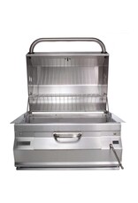 Fire Magic Fire Magic Grills -  Legacy 24-Inch Built-In Smoker Charcoal Grill - 12-SC01C-A