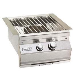 Fire Magic Fire Magic Grills Aurora 24-Inch Built-In Power Burner with Porcelain Cast Iron Grid, Liquid Propane - 19-7B0P-0