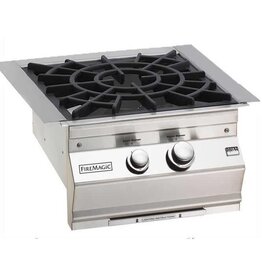 Fire Magic Fire Magic Aurora Built-In Natural Gas Power Burner W/ Porcelain Coated Cast Iron Grid - 19-7B2N-0
