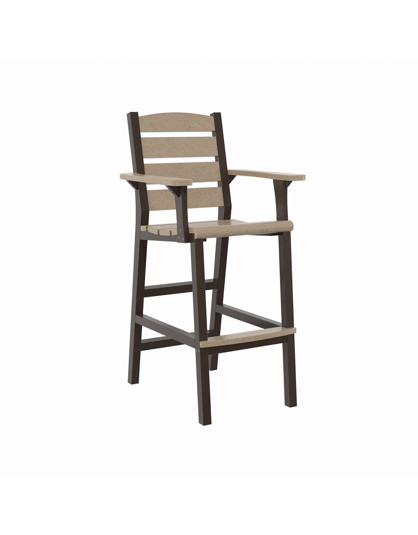 C.R. Plastic Products C. R. Plastic Products Napa Pub Height Arm Chair - C313
