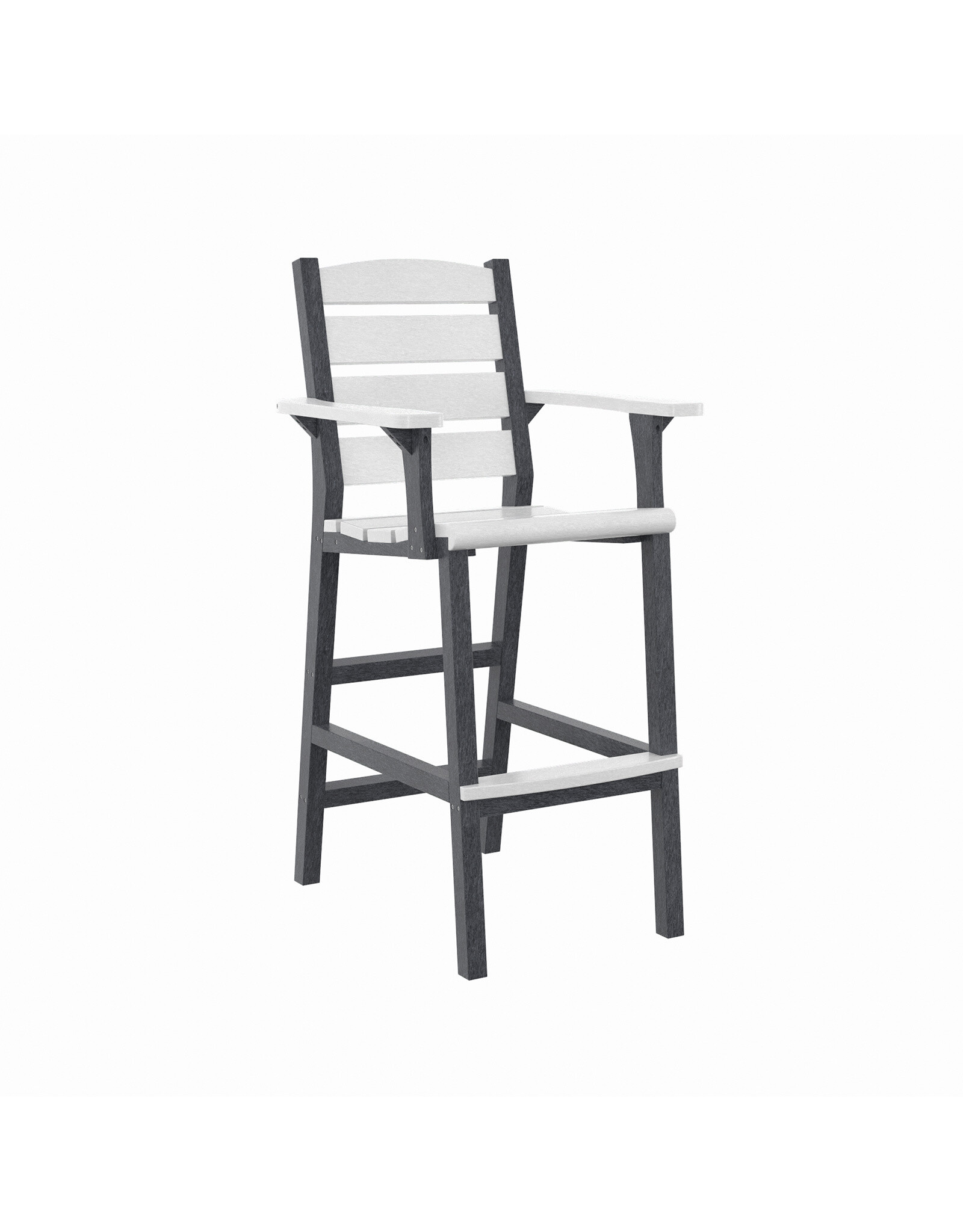 C.R. Plastic Products C. R. Plastic Products Napa Pub Height Arm Chair - C313