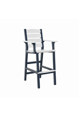 C.R. Plastic Products C. R. Plastic Products Napa Pub Height Arm Chair - C313