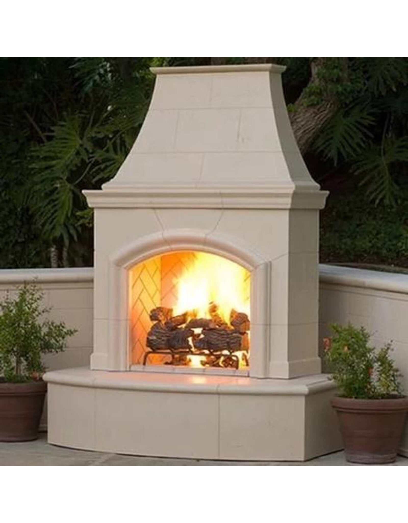 Fire Magic American Fyre Designs Fireplace, Phoenix 113" Ext - 017-05-N-CB-RBC