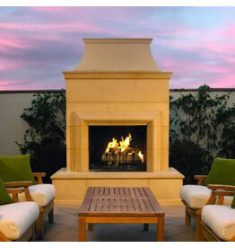 Fire Magic American Fyre Designs Fireplace Cordova 110" Rect Ext - 022-35-N-CB-RBC
