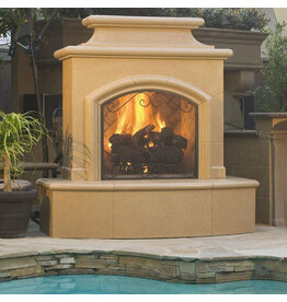 Fire Magic American Fyre Designs Fireplace Mariposa 16" Radiused - 073-01-N-SM-