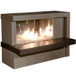 Fire Magic American Fyre Designs Fireplace Manhattan W/ Ss - 082-SB-N-SM-M3NC