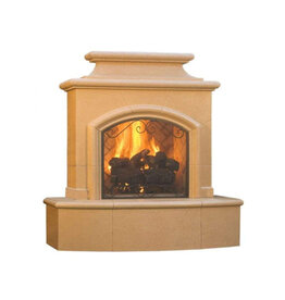 Fire Magic American Fyre Designs Fireplace, V/F Mariposa 16"Rad.  - 173-01-N-WA-RBC