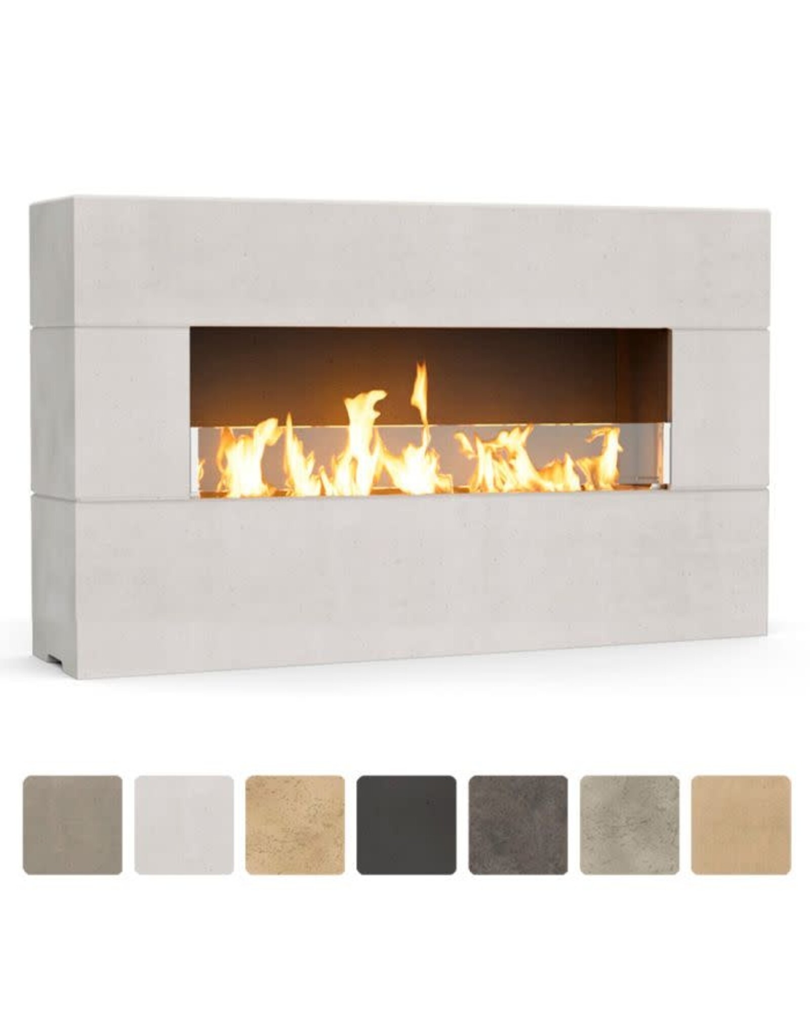 Fire Magic American Fyre Designs 211 Milan Low Linear Outdoor Gas Fireplace - 211-LO-N-BA-M8PC