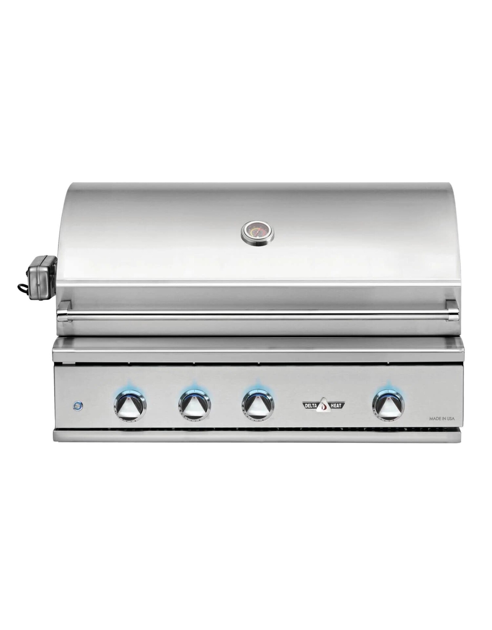 Delta Heat Delta Heat 38-Inch 3-Burner Built-In Natural Gas Grill with Infrared Rotisserie Burner - DHBQ38R-DN