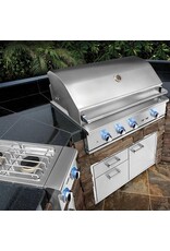 Delta Heat Delta Heat 38-Inch 3-Burner Built-In Natural Gas Grill with Infrared Rotisserie Burner - DHBQ38R-DN