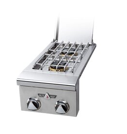 Delta Heat Delta Heat Built-In Natural Gas Double Side Burner - DHSB2-CN