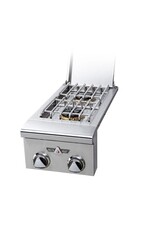 Delta Heat Delta Heat Built-In Propane Gas Double Side Burner - DHSB2-CL