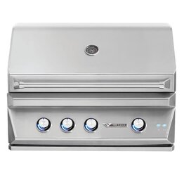 Twin Eagles Twin Eagles 36-Inch 3-Burner Built-In Grill with Infrared Rotisserie Burner - Propane - TEBQ36R-CL