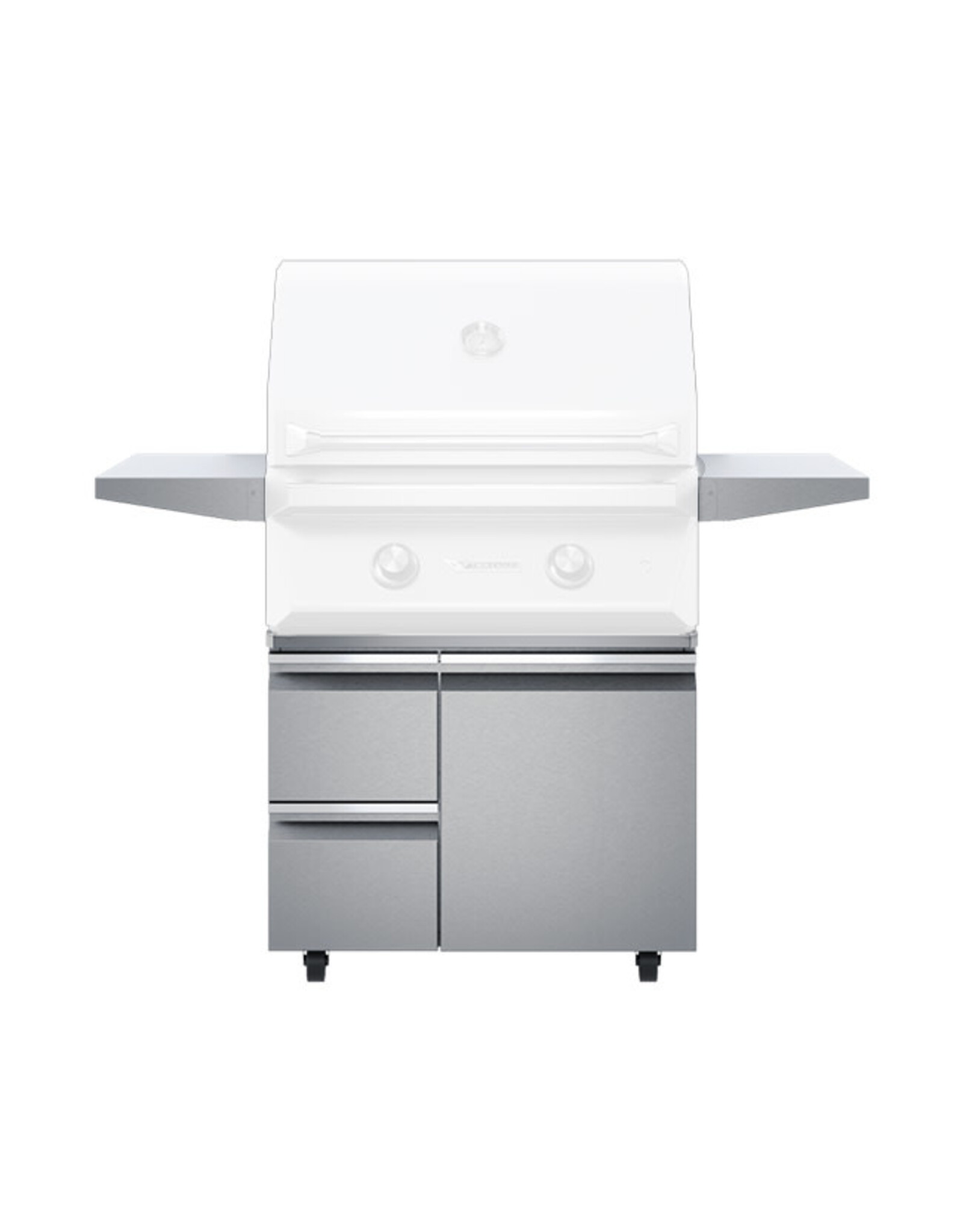 Twin Eagles Twin Eagles 30" Grill Base with Storage Drawers, Single Door - TEGB30SD-B