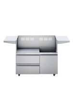 Twin Eagles Twin Eagles 42" Grill Base with Storage Drawers. Single Door - TEGB42SD-B