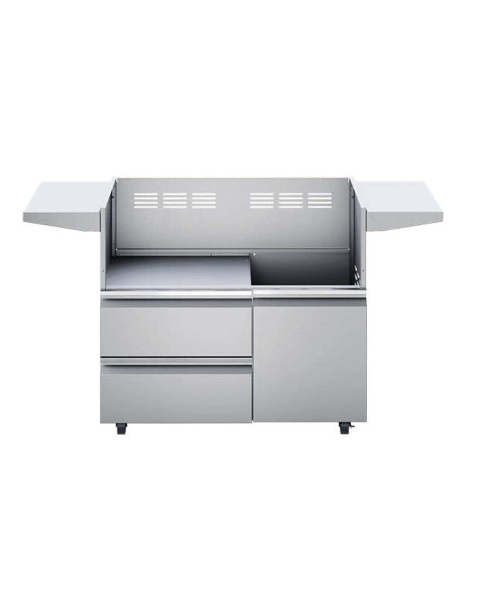 Twin Eagles Twin Eagles 42" Grill Base with Storage Drawers. Single Door - TEGB42SD-B