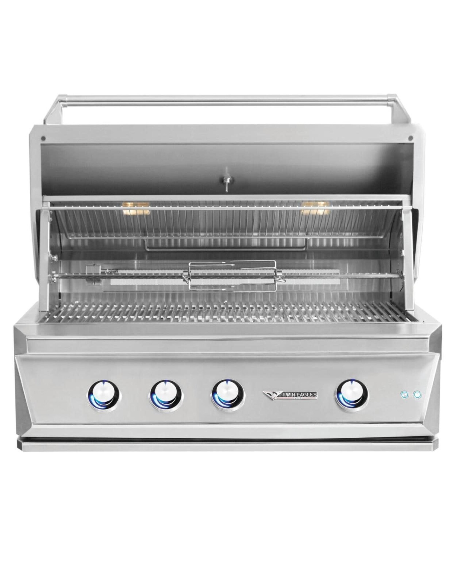 Twin Eagles Twin Eagles 42-Inch 3-Burner Built-In Grill with Infrared Rotisserie Burner - Natural Gas - TEBQ42R-CN