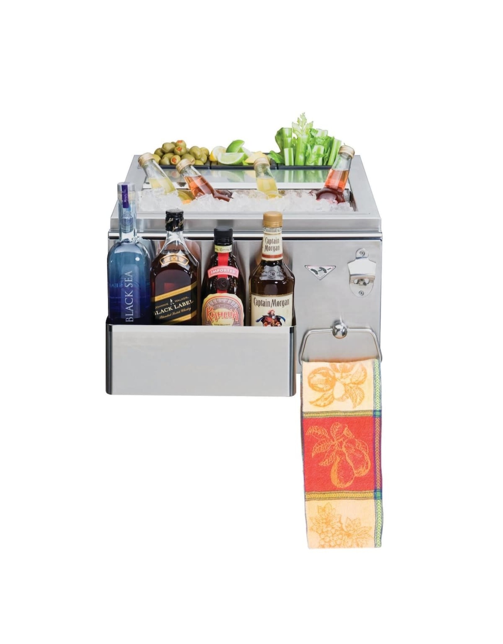 Twin Eagles Twin Eagles 18-Inch Built-In Stainless Steel Outdoor Bar - TEOB18-B