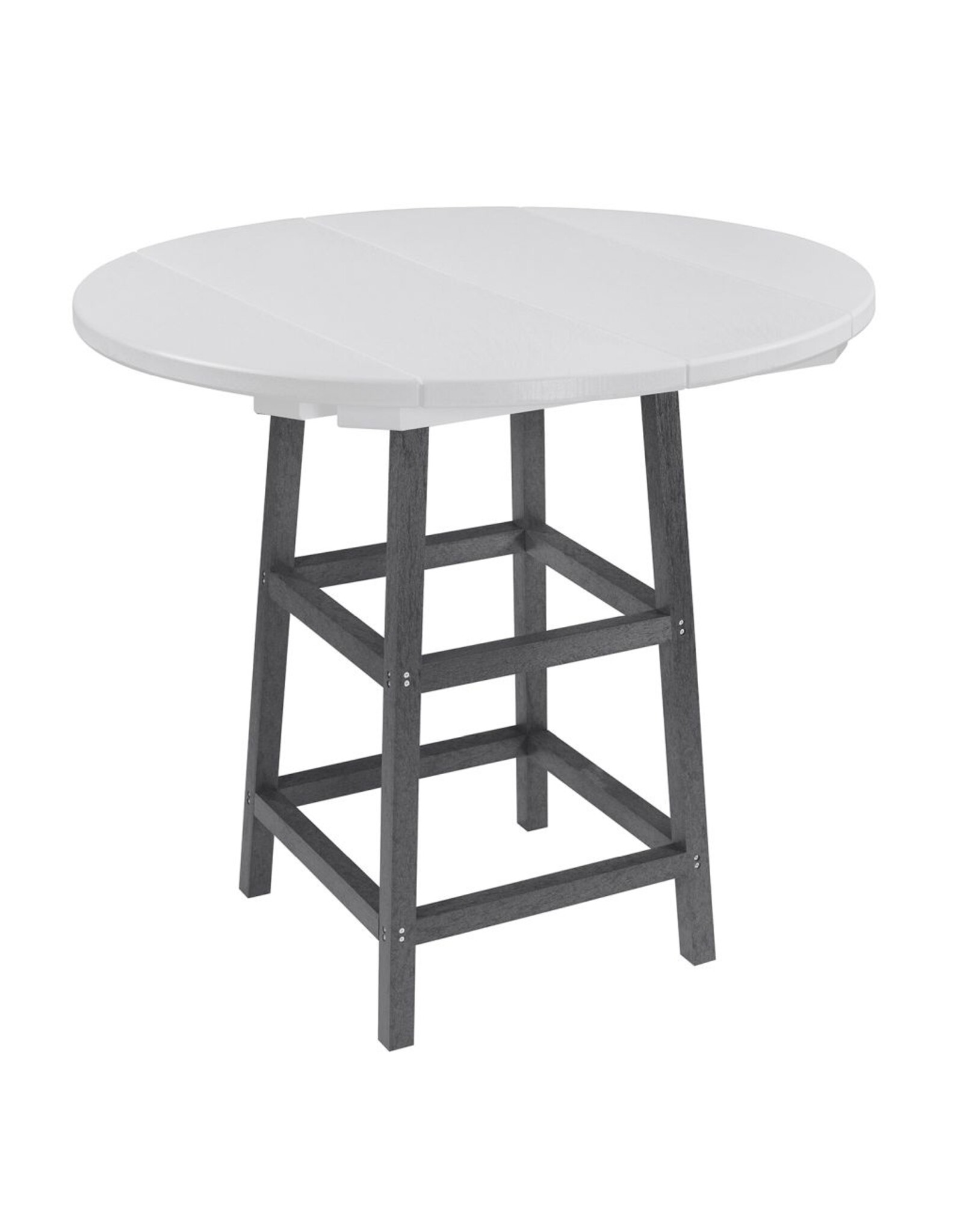 C.R. Plastic Products C. R. Plastic Products 32" Round  Bar (Pub)  Height Table-TT03-TB03