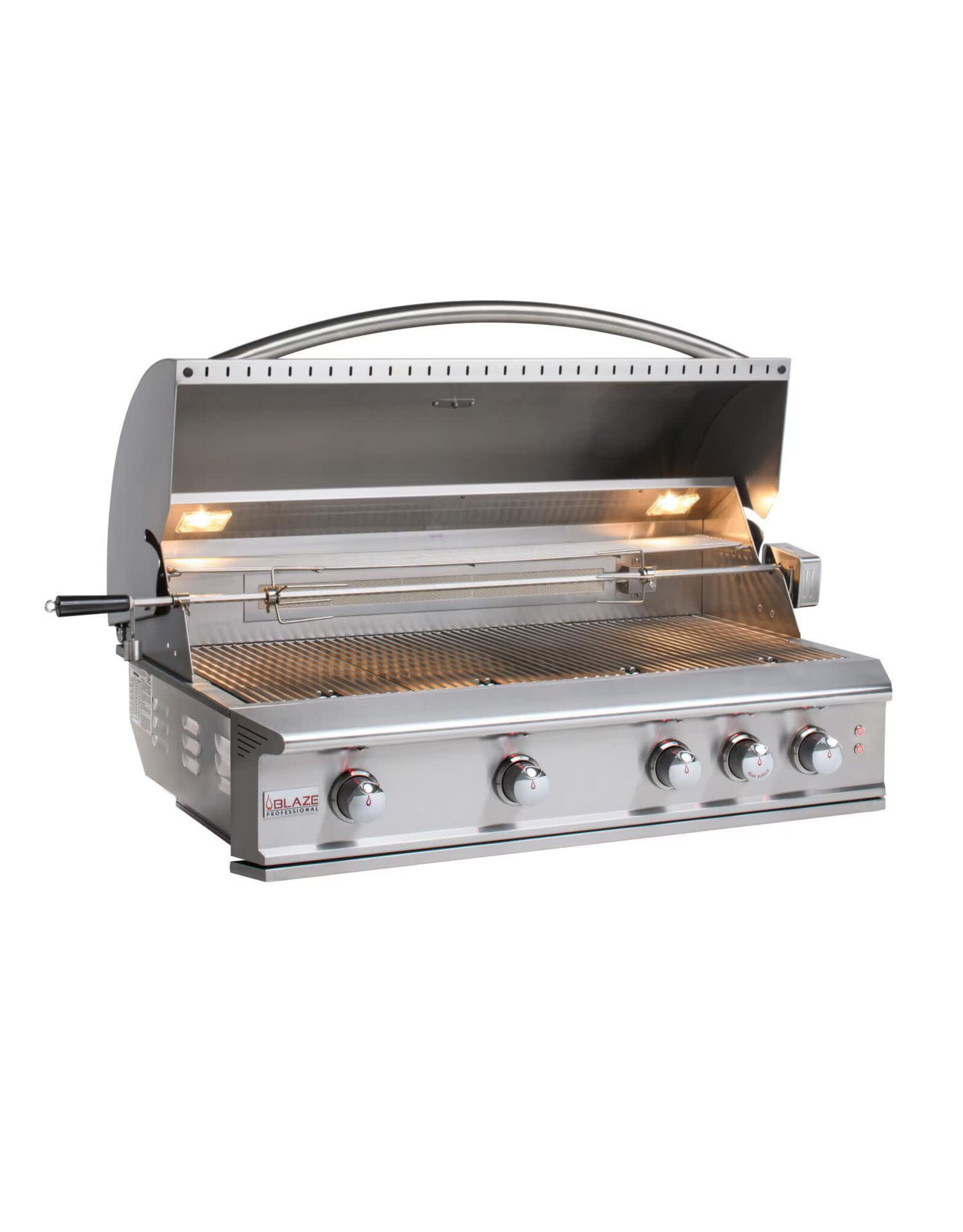 Blaze Outdoor Products Blaze Professional LUX 44-Inch 4-Burner Built-In Natural Gas Grill w/ Rear Infrared Burner - BLZ-4PRO-NG