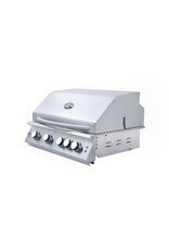 Renaissance Cooking Systems Renaissance 32" Premier Grill W/ Rear Burner & Blue LEDs - RJC32AL