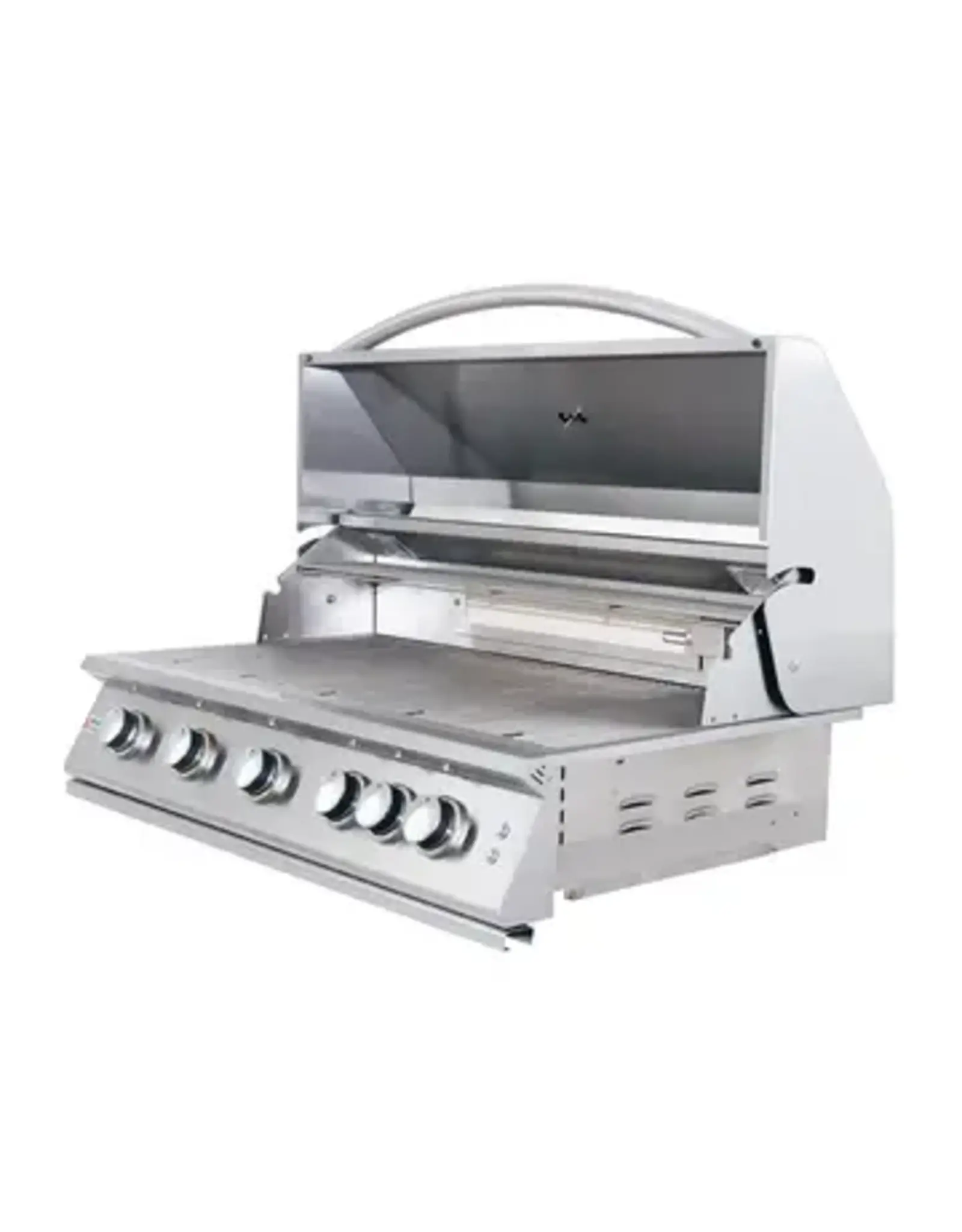 Renaissance Cooking Systems Renaissance 40" Premier Grill W/ Rear Burner & Blue LEDs - RJC40AL