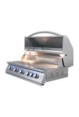 Renaissance Cooking Systems Renaissance 40" Premier Grill W/ Rear Burner & Blue LEDs - RJC40AL