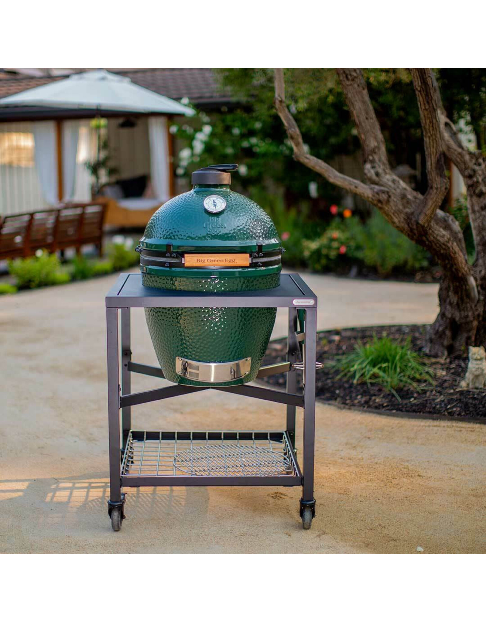 Big Green Egg Big Green Egg Large EGG Frame with stainless grid insert for Modular Nest System - 120212